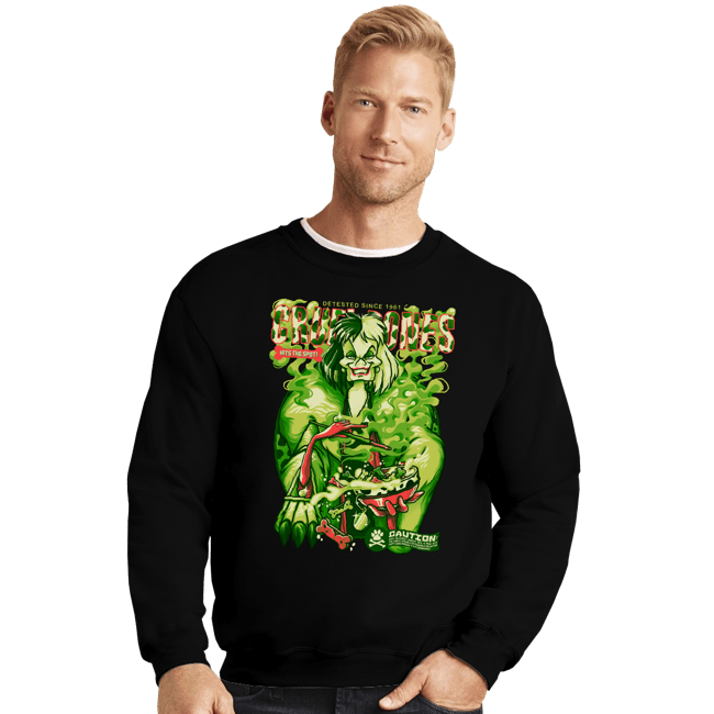 Crewneck Sweater, Unisex / Small / Black