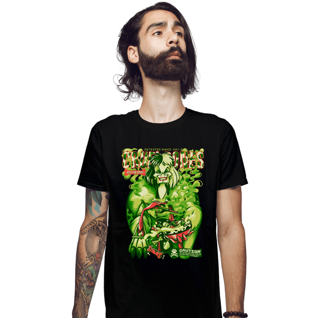 Shirts Fitted Shirts, Mens / Small / Black Cruella Cereal