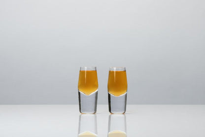 CRYSTAL HEAVYWEIGHT SHOT GLASSES | COCKTAIL