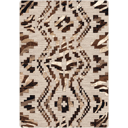 Image of an area rug, Curio Zebra - Natural