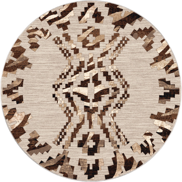 Image of an area rug, Curio Zebra - Natural