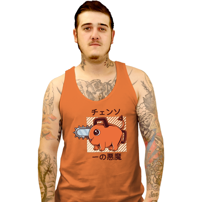 Tank Top, Unisex / Small / Orange