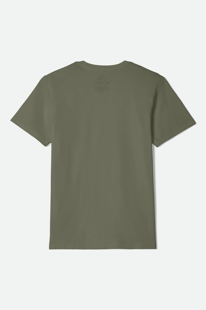 Cuts Heavyweight Relaxed T-Shirt - Olive Surplus Classic Wash