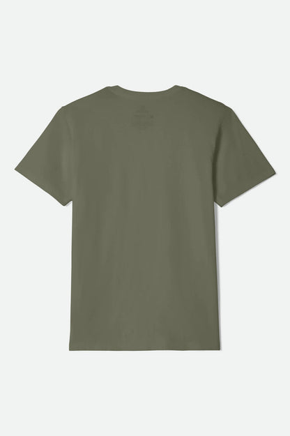 Cuts Heavyweight Relaxed T-Shirt - Olive Surplus Classic Wash