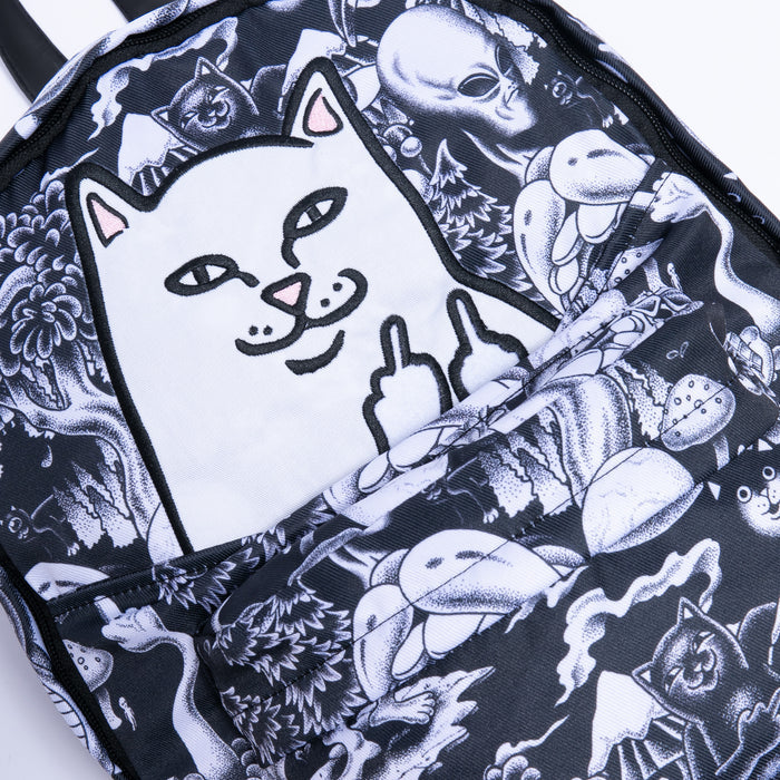 361939 Dark Twisted Fantasy Backpack (Black/White)
