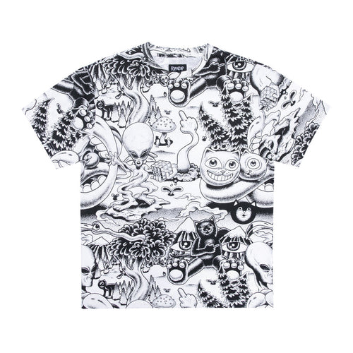 RIPNDIP Dark Twisted Fantasy Short Sleeve Tee (Black/White)