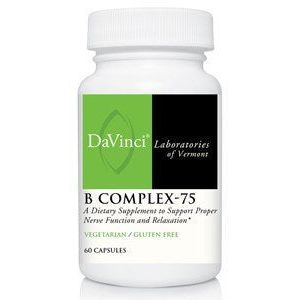 Davinci Labs - B Complex - 75 60 caps by DaVinci Labouratories of Vermont - The Oasis of Health