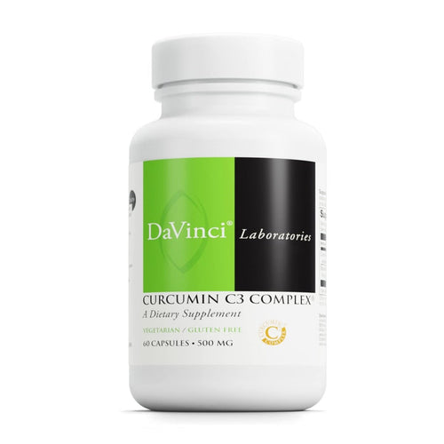 Davinci Labs Curcumin C3 Complex 500 mg 60 VegiCaps - The Oasis of Health