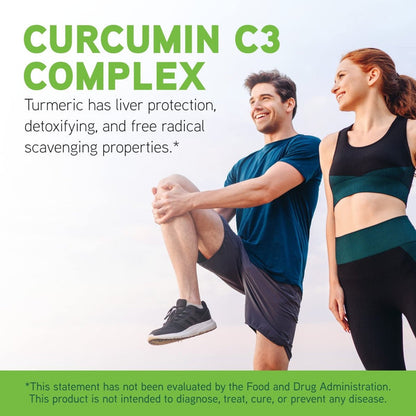 Davinci Labs Curcumin C3 Complex 500 mg 60 VegiCaps - The Oasis of Health
