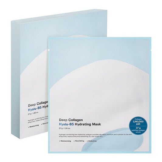 DEEP COLLAGEN HYALU - B5 HYDRATING MASK - Set Masti Hidrogel Pentru Hidratare - skinseen.ro