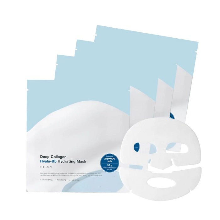 DEEP COLLAGEN HYALU - B5 HYDRATING MASK - Set Masti Hidrogel Pentru Hidratare - skinseen.ro