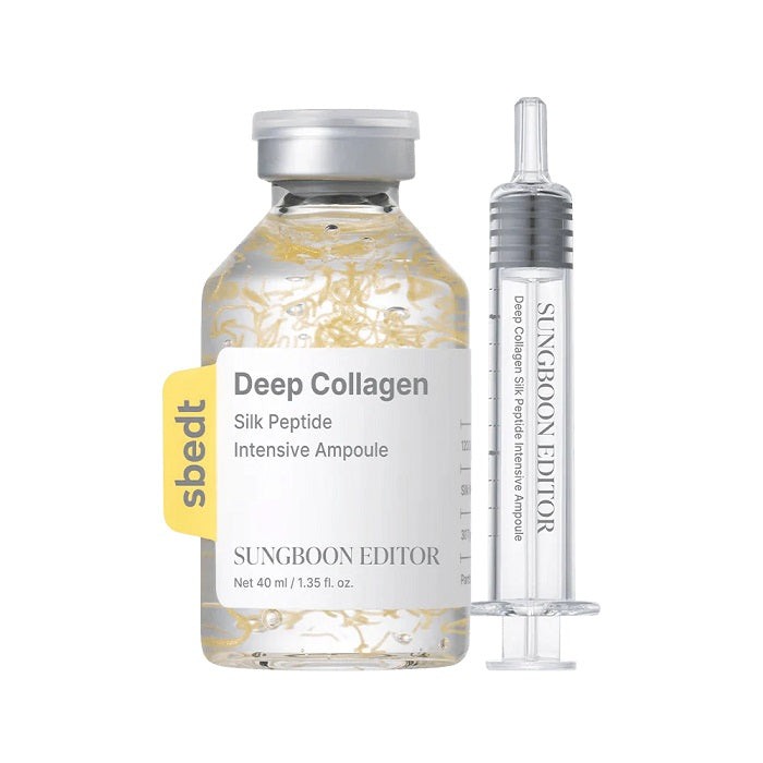 DEEP COLLAGEN SILK PEPTIDE INTENSIVE AMPOULE- Ser Concentrat Anti-Aging Cu Peptide