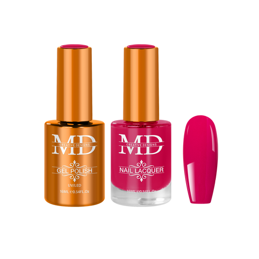 DEEP PINK - K033 - Gel + Lacquer Duo