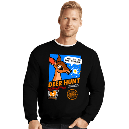 Crewneck Sweater, Unisex / Small / Black