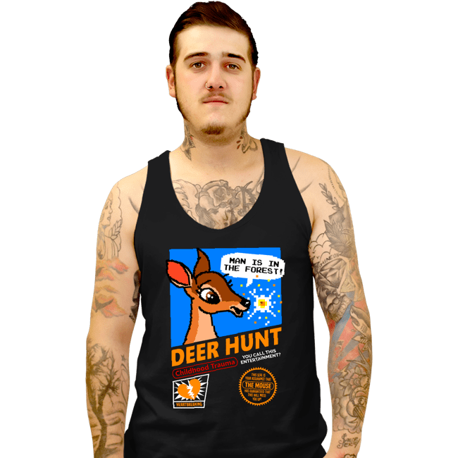 Tank Top, Unisex / Small / Black