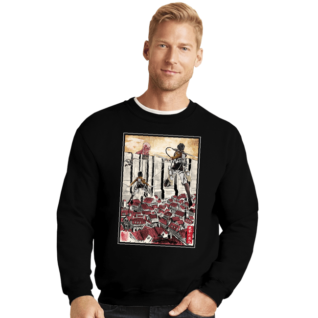 Crewneck Sweater, Unisex / Small / Black