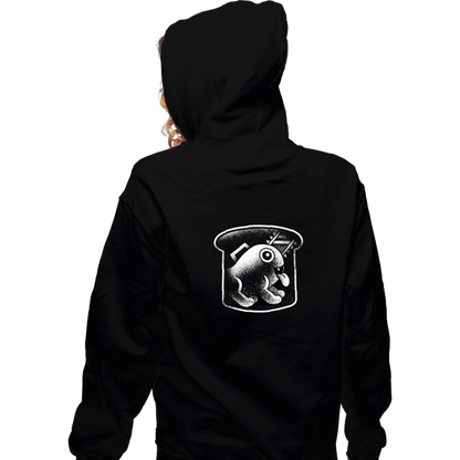 Zippered Hoodies, Unisex / Small / Black