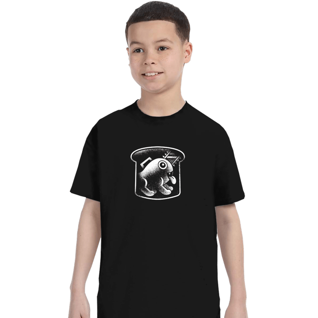 Shirts T-Shirts, Youth / XS / Black Demon Dog And Bread