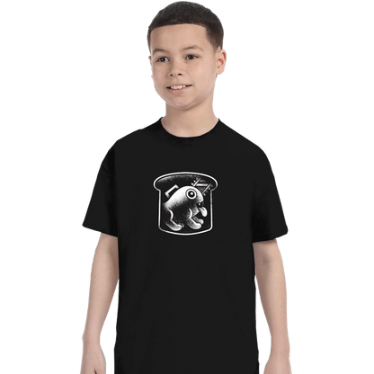 Shirts T-Shirts, Youth / XS / Black Demon Dog And Bread