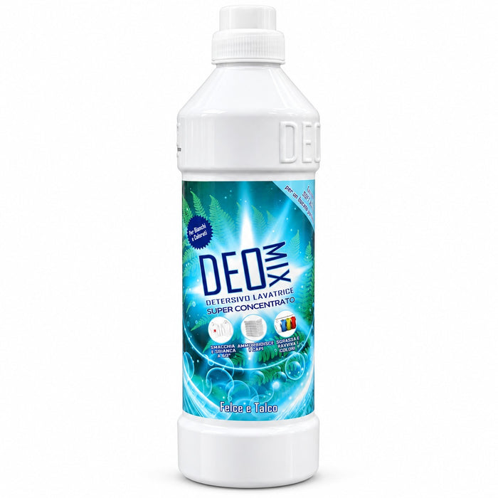 Deo Mix Detersivo Lavatrice Super Concentrato Felce e Talco