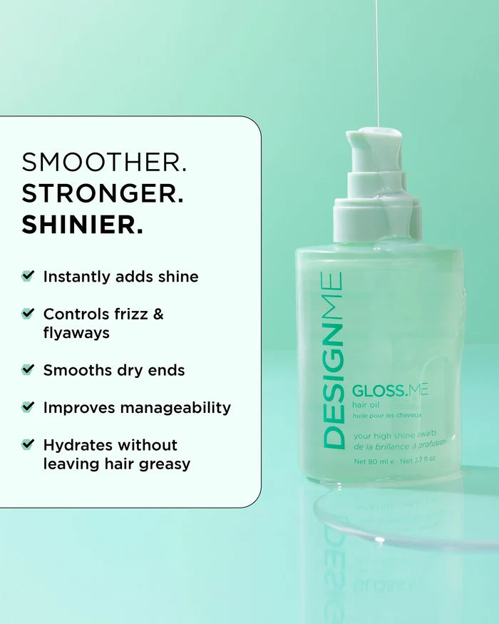 DESIGNME Gloss.me Hair Oil 80ml NWOB