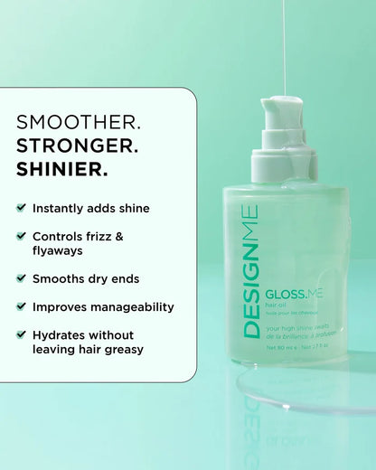DESIGNME Gloss.me Hair Oil 80ml NWOB