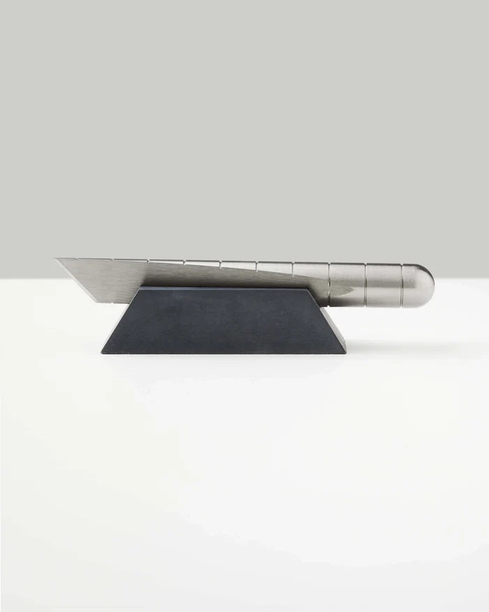 Craighill stainless steel desk knife accessory with a sleek, minimalist design and polished finish.