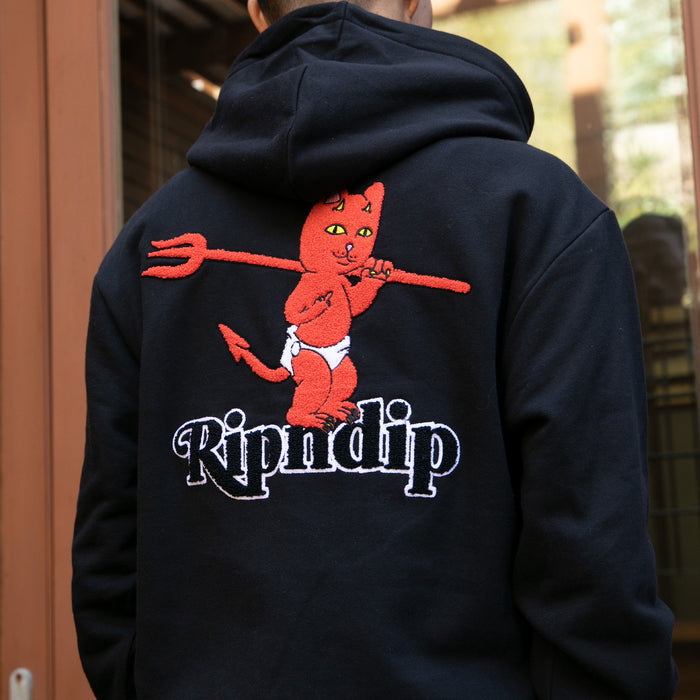RIPNDIP Devil Baby Hoodie (Black)