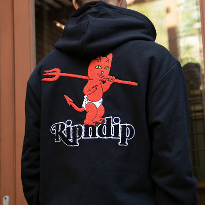 RIPNDIP Devil Baby Hoodie (Black)
