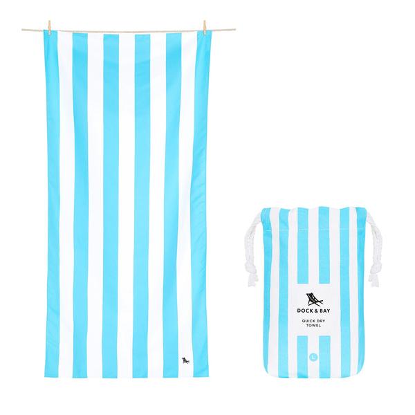 Dock & Bay Tulum Blue Cabana Towel