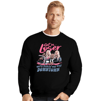 Crewneck Sweater, Unisex / Small / Black