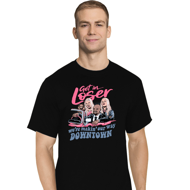 Daily_Deal_Shirts T-Shirts, Tall / Large / Black Downtown Driving
