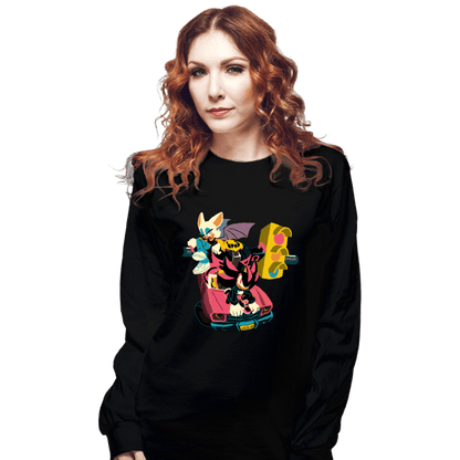 Long Sleeve Shirts, Unisex / Small / Black