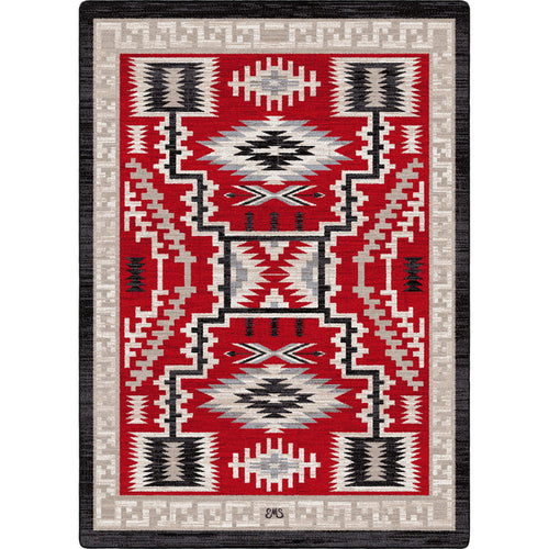 Image of an area rug, Dream Receiver - Red