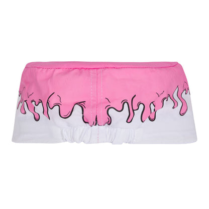 RIPNDIP Drizzle Painters Hat (Pink / White)