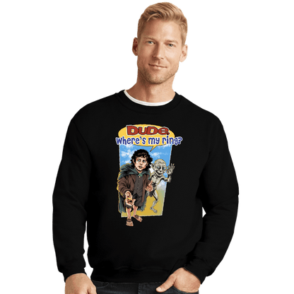 Crewneck Sweater, Unisex / Small / Black