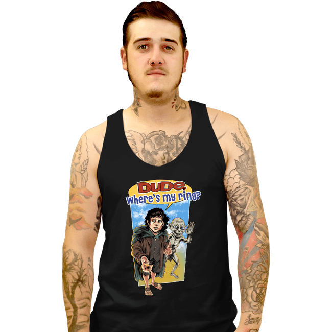 Tank Top, Unisex / Small / Black