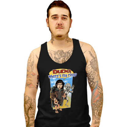Tank Top, Unisex / Small / Black