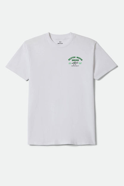 Men's Dyson Standard T-Shirt in the color White - Front Product View