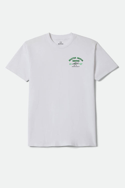 Men's Dyson Standard T-Shirt in the color White - Front Product View