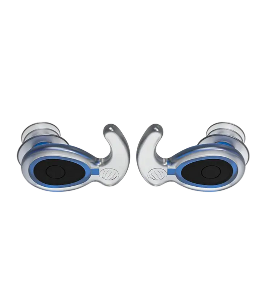 Eargasm Aquaplugs waterproof earplugs from Sleep and Sound designed for secure comfortable fit to protect ears during swimming and water exposure