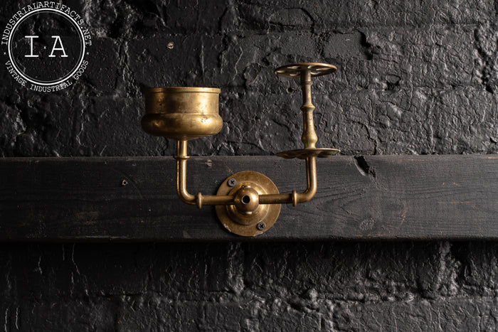 Early 20th Century Brass Bathroom Caddy