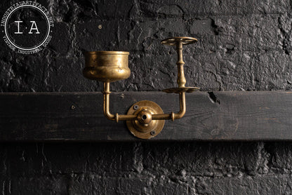 Early 20th Century Brass Bathroom Caddy