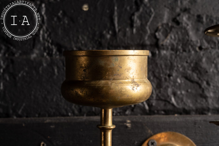 Early 20th Century Brass Bathroom Caddy