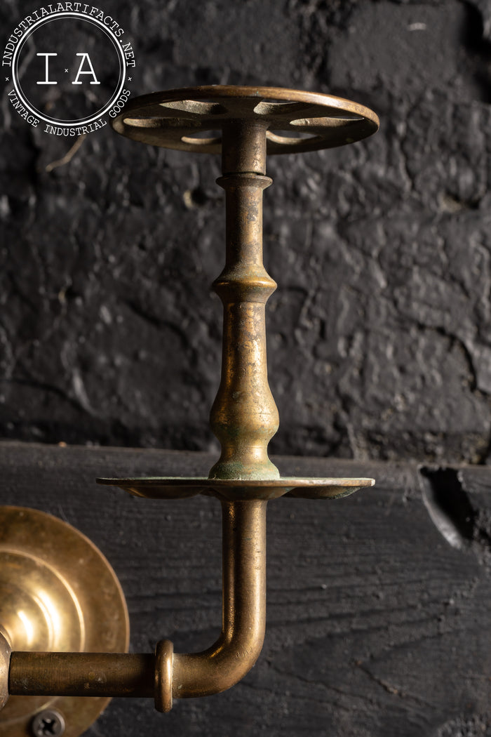 Early 20th Century Brass Bathroom Caddy