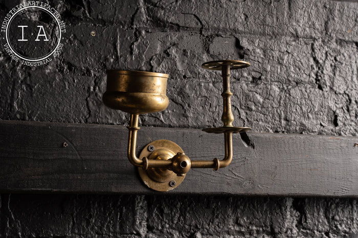 Early 20th Century Brass Bathroom Caddy