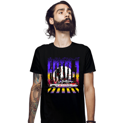 Daily_Deal_Shirts Fitted Shirts, Mens / Small / Black ECTO 01