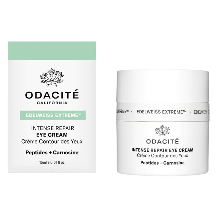 Box&Bottle of Odacite EdelweissExtreme IntenseRepair EyeCream 15ml