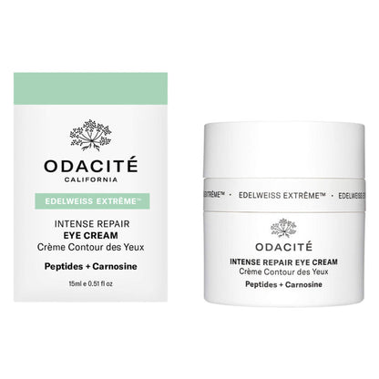 Box&Bottle of Odacite EdelweissExtreme IntenseRepair EyeCream 15ml