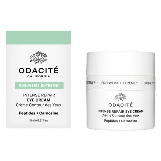 Box&Bottle of Odacite EdelweissExtreme IntenseRepair EyeCream 15ml